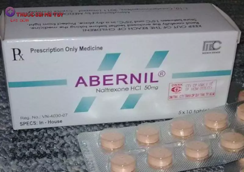 Thuốc Chống Tái Nghiện Ma Túy Abernil (Naltrexone 50mg)